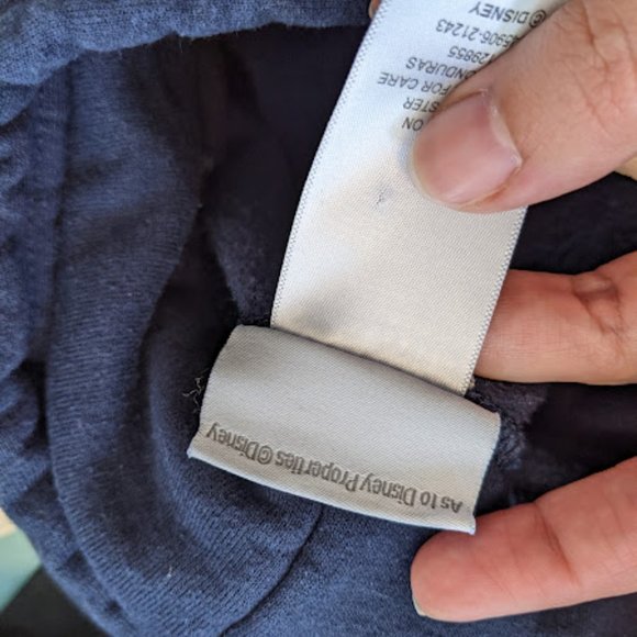 Walt Disney World Navy Blue Mickey Mouse Hoodie Size M - Picture 2 of 10